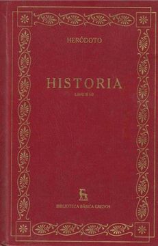portada Herodoto. Historia. Libros I - II (in Spanish)