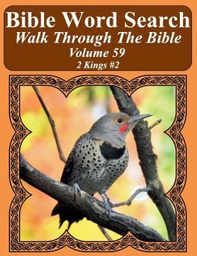 portada Bible Word Search Walk Through The Bible Volume 59: 2 Kings #2 Extra Large Print (in English)