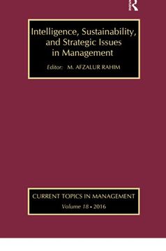 portada Intelligence, Sustainability, and Strategic Issues in Management (Current Topics in Management) (en Inglés)