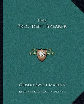 portada the precedent breaker (en Inglés)