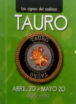 portada Los Signos del Zodiaco: Tauro (in Spanish)