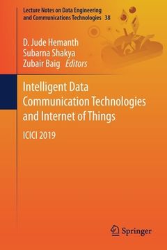 portada Intelligent Data Communication Technologies and Internet of Things: ICICI 2019 (en Inglés)