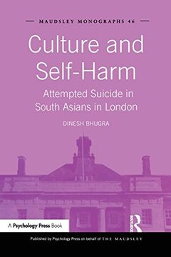 portada Culture and Self-Harm: Attempted Suicide in South Asians in London (in English)