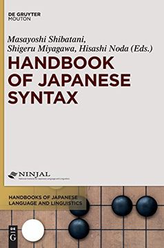 portada Handbook of Japanese Syntax (Handbooks of Japanese Language and Linguistics) 