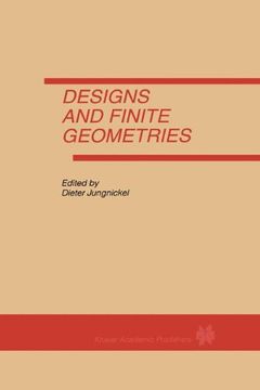 portada designs and finite geometries (en Inglés)