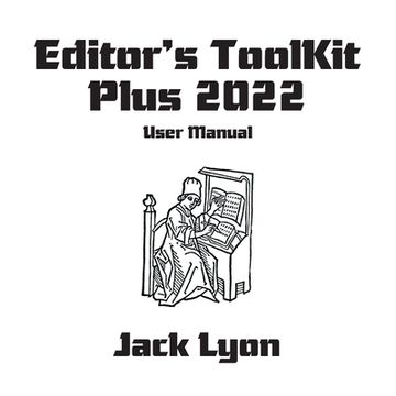 portada Editor's ToolKit Plus 2023: User Manual (in English)