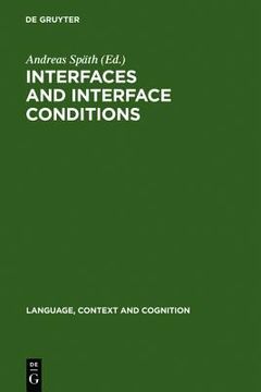 portada interfaces and interface conditions (en Inglés)