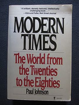 portada Modern Times: The World From the Twenties to the Eighties (en Inglés)