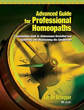 portada Advanced Guide for Professional Homeopaths (en Inglés)
