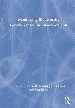 portada Monitoring Biodiversity: Combining Environmental and Social Data (in English)