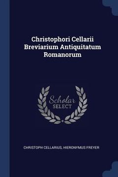 portada Christophori Cellarii Breviarium Antiquitatum Romanorum