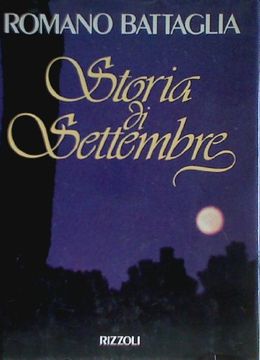portada Storia di Settembre (Varia Narrativa Italiana)