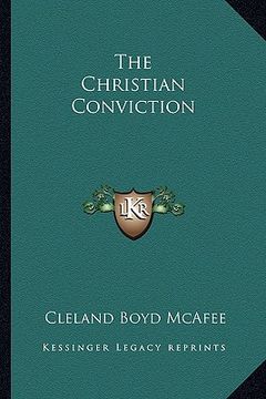 portada the christian conviction (en Inglés)