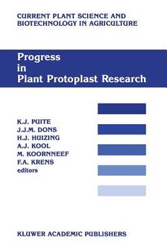 portada Progress in Plant Protoplast Research: Proceedings of the 7th International Protoplast Symposium, Wageningen, the Netherlands, December 6-11, 1987