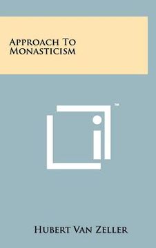 portada approach to monasticism (en Inglés)