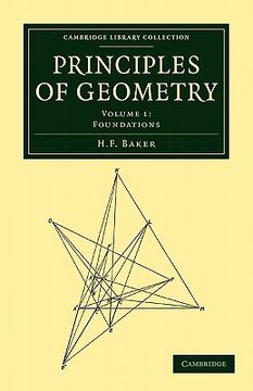 portada Principles of Geometry 6 Volume Paperback Set: Principles of Geometry: Volume 1, Foundations Paperback (Cambridge Library Collection - Mathematics) (en Inglés)