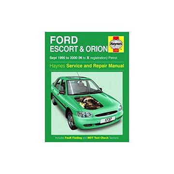 portada Ford Escort & Orion 90-00 (in English)