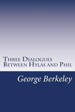 portada Three Dialogues Between Hylas and Phil (en Inglés)