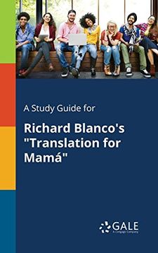 portada A Study Guide for Richard Blanco's "Translation for Mamá" (en Inglés)