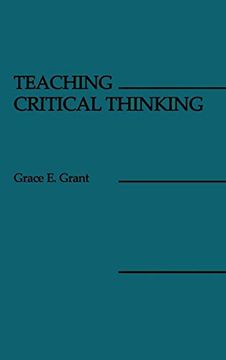 portada Teaching Critical Thinking 