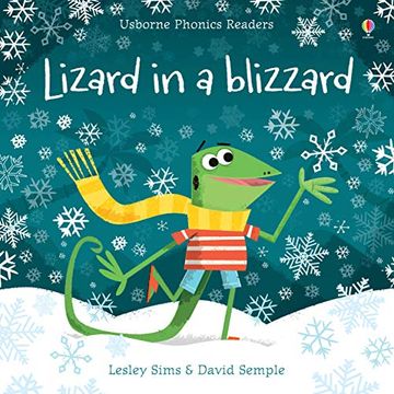 portada Lizard in a Blizzard (Phonics Readers) (en Francés)