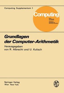 portada Grundlagen Der Computer-Arithmetik (en Alemán)