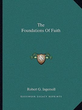 portada the foundations of faith