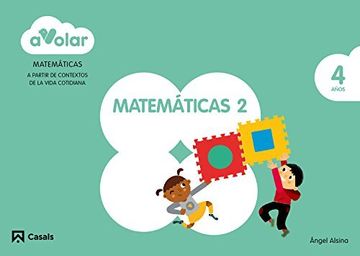 portada A volar! matemáticas, Educación Infantil, 4 años. Cuaderno 2 (Paperback) (in Spanish)
