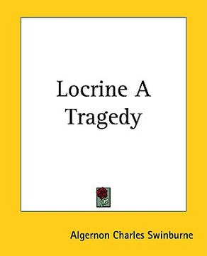 portada locrine a tragedy (en Inglés)