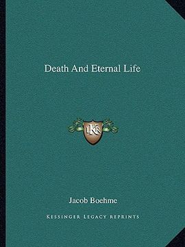 portada death and eternal life (en Inglés)