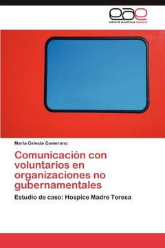 portada comunicaci n con voluntarios en organizaciones no gubernamentales (en Inglés)