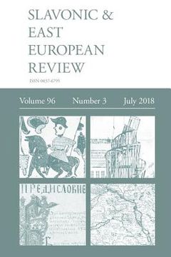 portada Slavonic & East European Review (96: 3) July 2018 (in English)