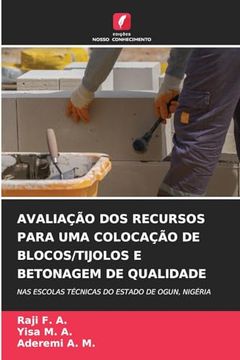portada Avaliação dos Recursos Para uma Colocação de Blocos (in Portuguese)