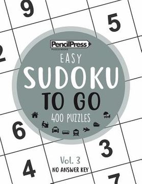 portada SUDOKU TO GO (400 Puzzles, easy): Sudoku Puzzle Books for adults (in English)