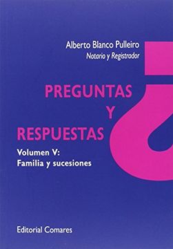 portada Preguntas y respuestas V: familia y sucesiones (in Spanish)