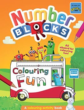 portada Numberblocks Colouring Fun: A Colouring Activity Book (en Inglés)