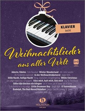 portada Weihnachtslieder aus Aller Welt - Klavier Leicht (in German)