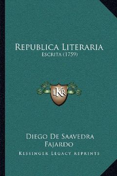 portada Republica Literaria: Escrita (1759)