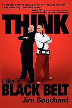 portada think like a black belt (in English)