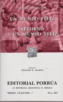 portada Un Mundo Feliz: Retorno a un Mundo Feliz (18ª ed) (in Spanish)