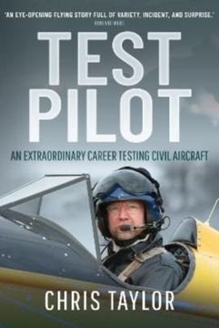 portada Test Pilot: An Extraordinary Career Testing Civil Aircraft (en Inglés)