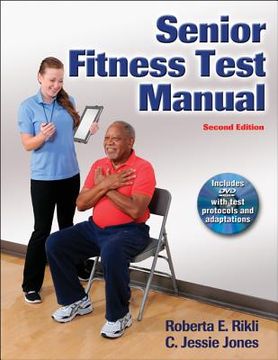 portada senior fitness test manual [with dvd] (en Inglés)