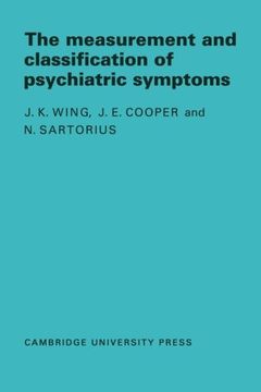 portada Measurement and Classification of Psychiatric Symptoms Paperback 