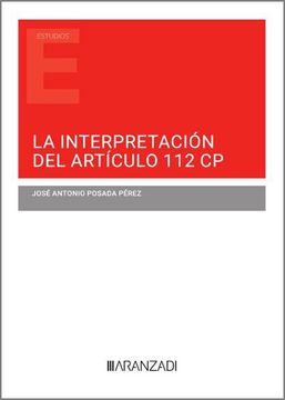 portada Interpretacion del Articulo 112 cp