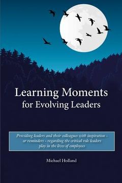 portada Learning Moments for Evolving Leaders (en Inglés)