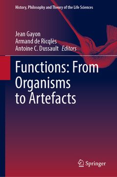 portada Functions: From Organisms to Artefacts (en Inglés)