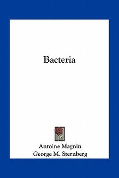 portada bacteria (en Inglés)