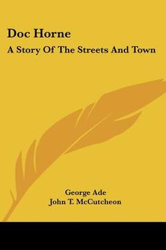portada doc horne: a story of the streets and town (in English)