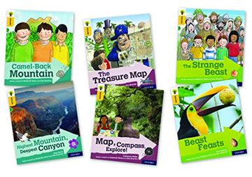 portada Oxford Reading Tree Explore With Biff, Chip and Kipper: Oxford Level 5: Mixed Pack of 6 (en Inglés)