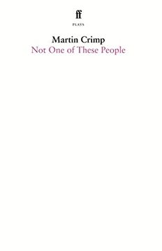 portada Not one of These People (en Inglés)